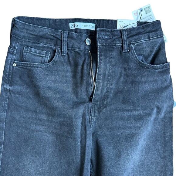NWT Zara High Rise Slim Mom Leg Ankle Comfort 6/38 - Picture 2 of 7